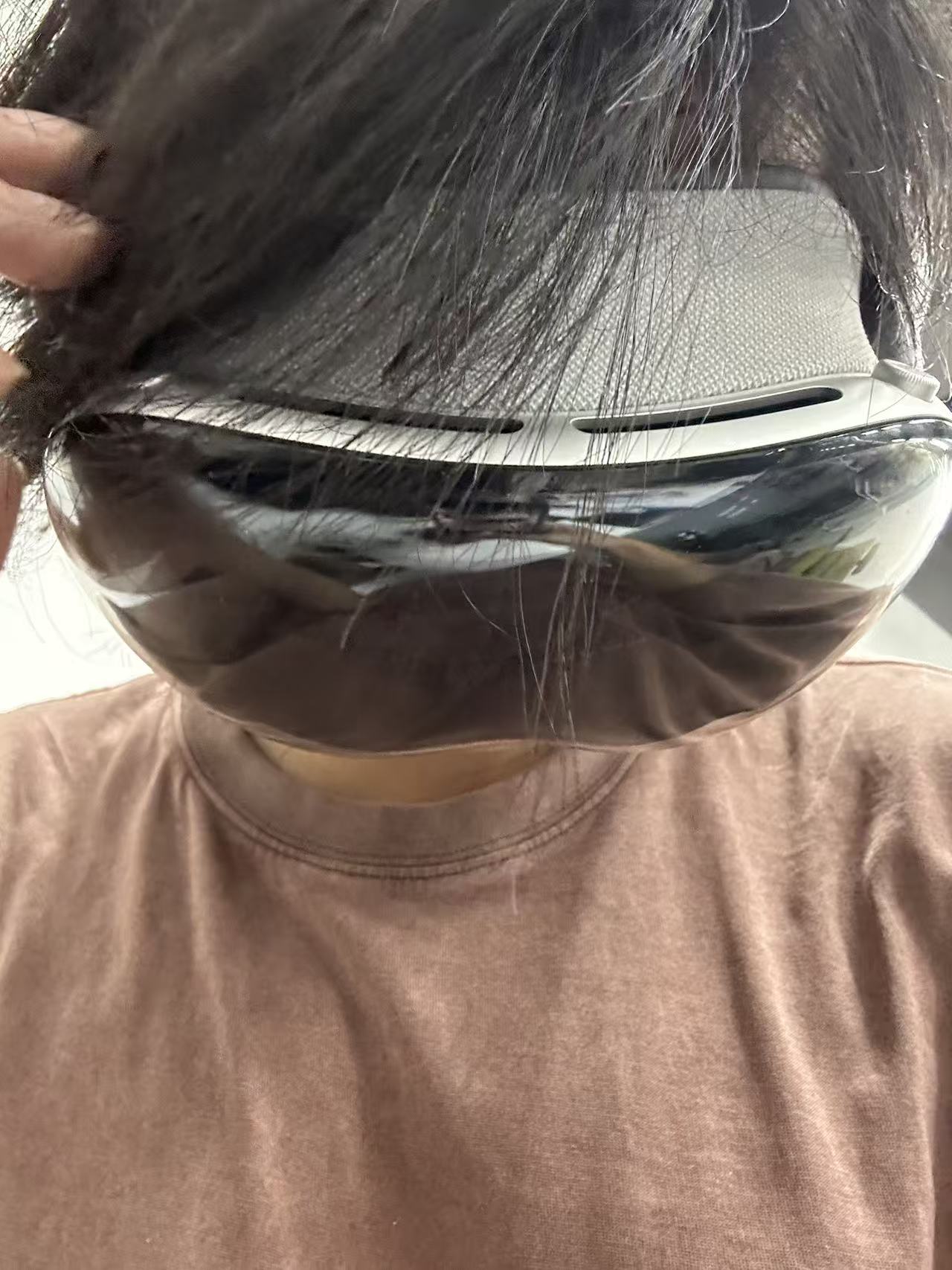 I am wearing the apple vision pro